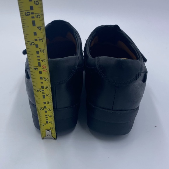 Clarks 8.5 m woman’s leather shoes walking comfort - Picture 6 of 12